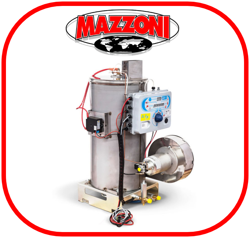 Mazzoni Boiler W/Control Panel 350 Bar @ 25 LPM 12v DC